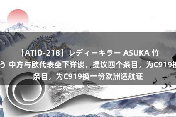 【ATID-218】レディーキラー ASUKA 竹内紗里奈 麻生ゆう 中方与欧代表坐下详谈，提议四个条目，为C919换一份欧洲适航证